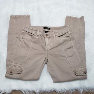 WHBM slim ankle cargo pants.
